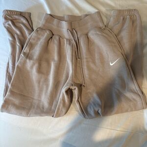 Nike Tan Sweatpants Casual Comfort